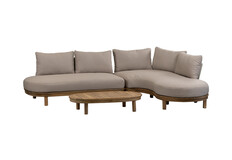 Hoek Loungeset Cancun | Acacia Teaklook
