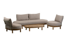 4-Delige Loungeset Cancun | Acacia Teaklook