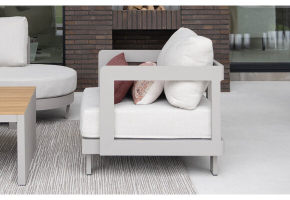 Loungestoel Tulum | Camel & Beige