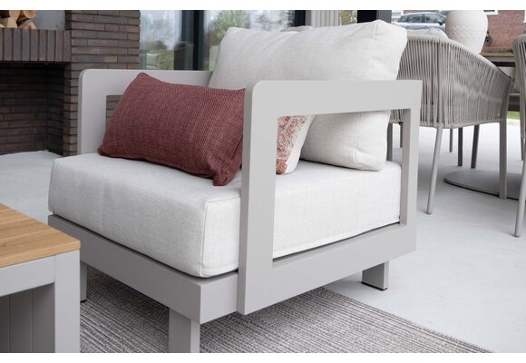 Loungestoel Tulum | Camel & Beige