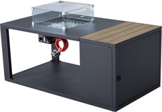 Capri Firepit Table |  70x55x128.5cm  Sens-Line