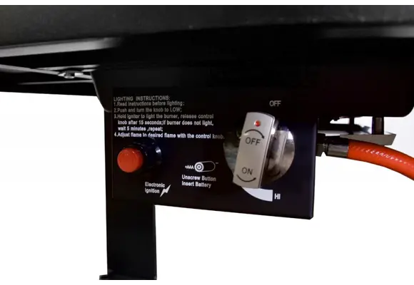 Nico Firepit Table | 70x55x128,5cm | Sens-Line