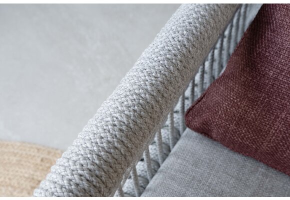 Hoek Lounge Dining set Reims | Rechts | Sand & Off Sand