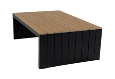 Loungetafel Tulum | Black & Tecon Teak