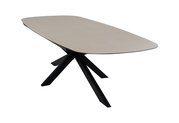 Tuintafel Malaga 280x115 cm | Black & Cerra Vetro