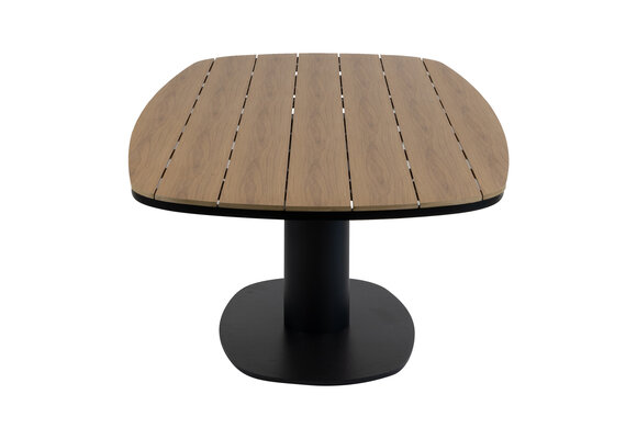 Tuintafel Tower 260cm | Black & Tecon Teak