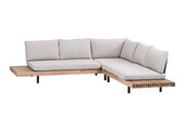 Hoek Loungeset Lissabon | Acacia Teaklook & Sand