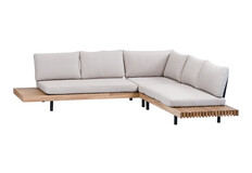Hoek Loungeset Lissabon | Acacia Teaklook & Sand