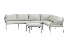 5-Delige hoek loungeset Elvira  | Camel