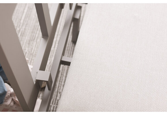 Ovale bankdeel Tulum | Camel & Beige