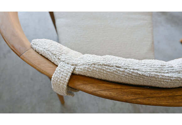 Kussenset Selly | Off White | Zit- & Rugkussen voor Tuinstoel