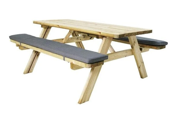 Picknickbank kussen London | 180cm | Sens-Line