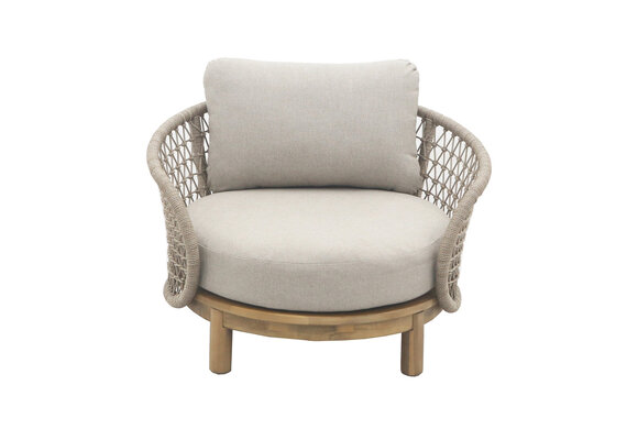 4-Delige Loungeset Maka | Acacia Teaklook & Sand