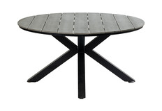 Ronde tuintafel Cyprus ø150cm | Polywood & Aluminium