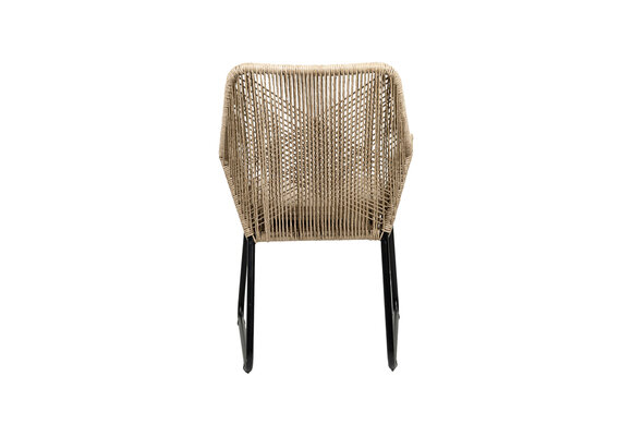 Dining tuinstoel Mona | Sand | Rope