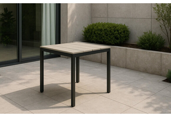 Tuintafel Cyprus 90x90cm | Wood | Polywood & Aluminium