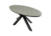 Ovale tuintafel Cyprus 280 cm | Polywood & Aluminium