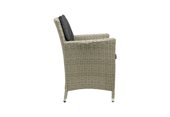 Dining tuinstoel Verone | Mystic Grey | Wicker