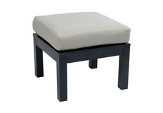 Hocker Bezano | Met kussen | Aluminium