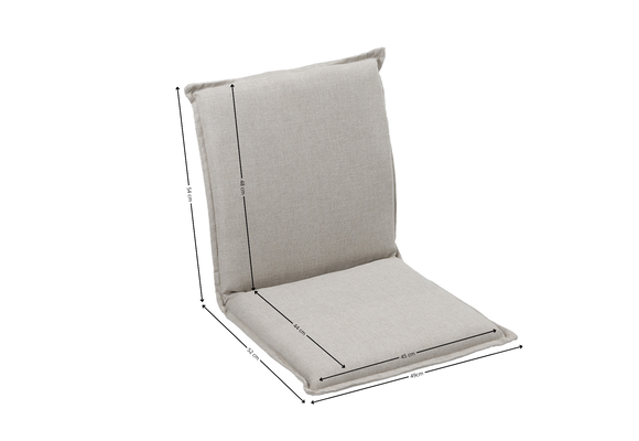 Napoli Seat shell Creme | SenS-Line