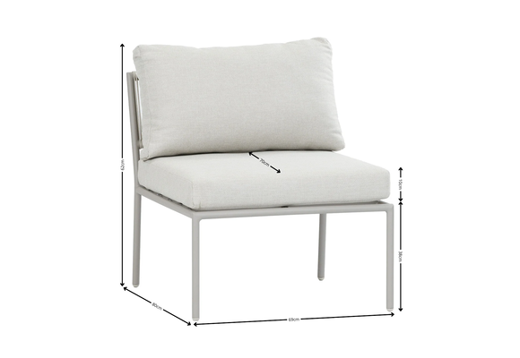 Middenelement Elvira | Camel & Beige