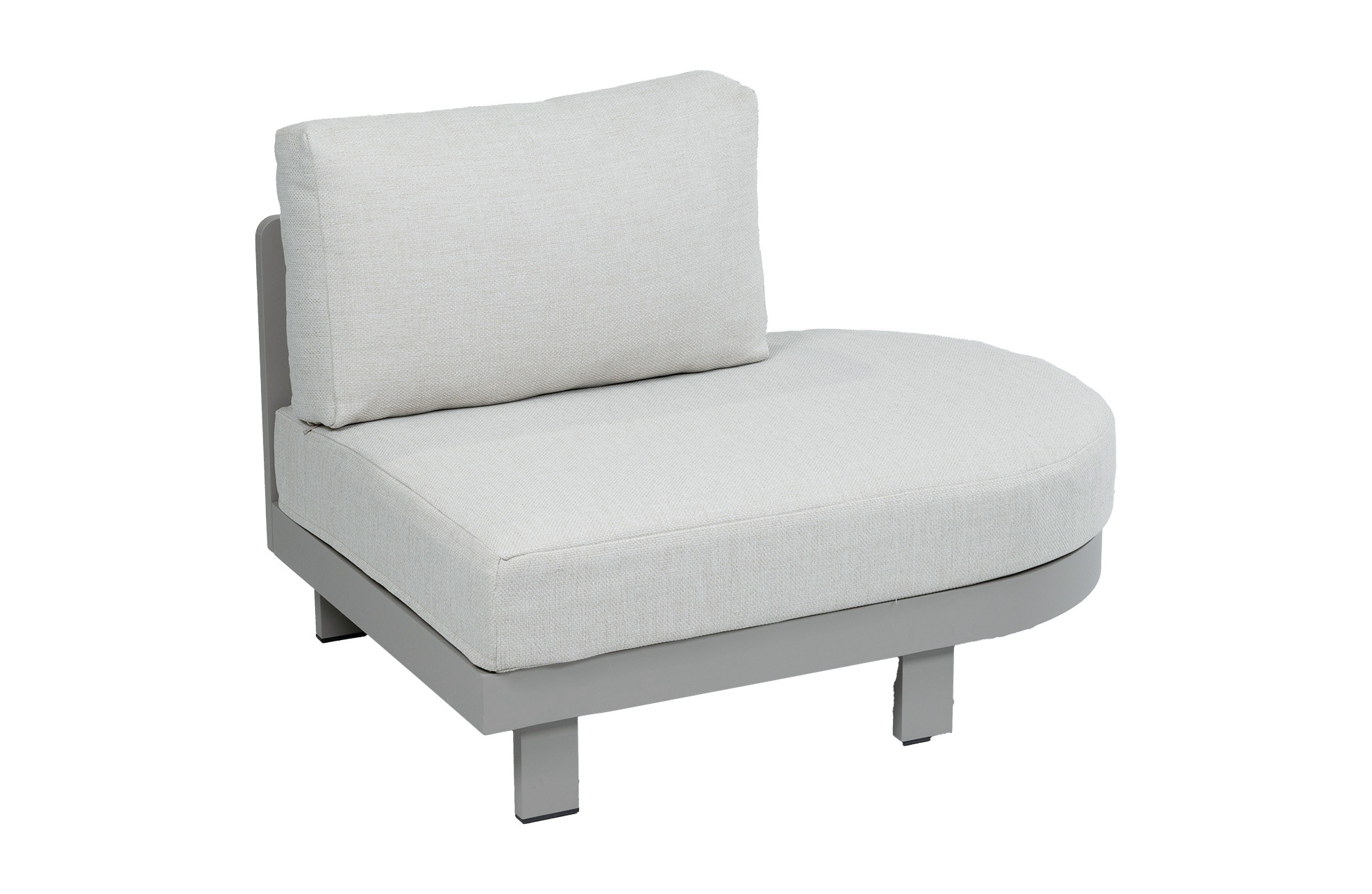 Normin Ovale bankdeel Tulum | Camel & Beige