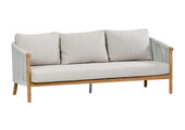 Loungebank Es Vedra | 3-persoons | Teakhout