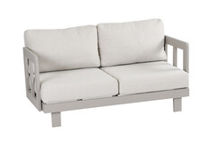 2-persoonsbank Tulum | Camel | Aluminium