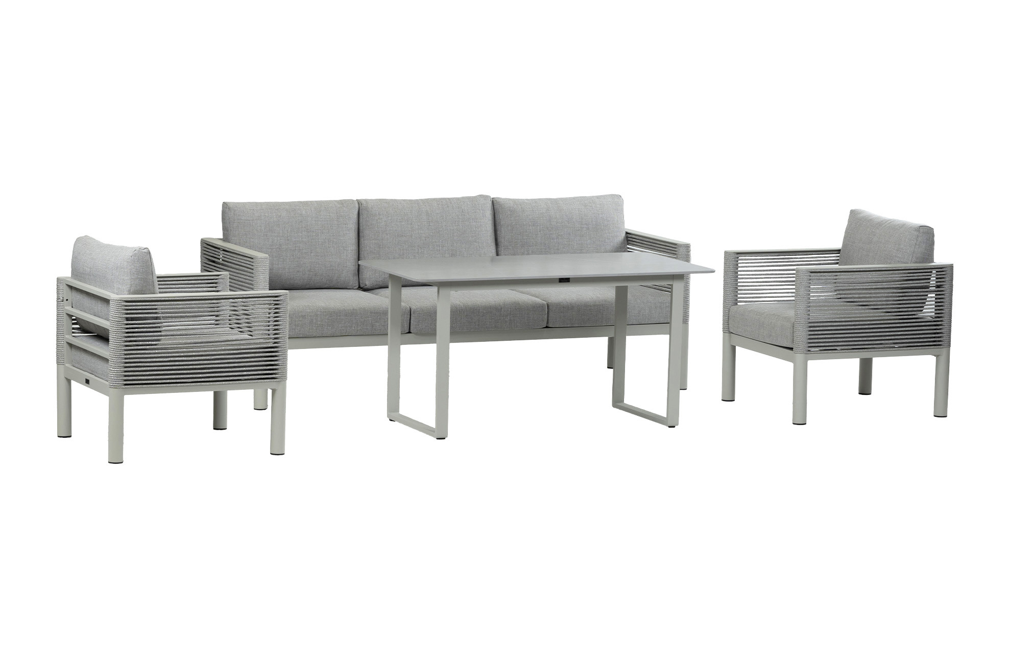 Normin Stoel-Bank Lounge Dining Set Cuba | 3-zitsbank | Sand
