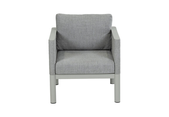 Loungestoel Cuba | Sand | Rope & Aluminium