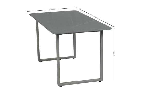 Hoek Lounge Dining Set Reims | Loungestoel Cuba | Links | Sand