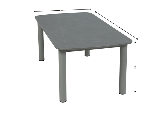 Hoek Lounge  Set Reims | Loungestoel Cuba | Rechts | Sand