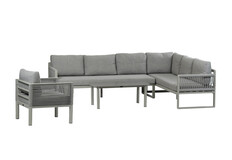 Hoek Lounge Set Reims | Loungestoel Cuba | Rechts | Sand