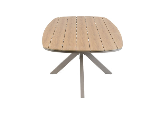 Tuintafel Cadiz 280x115cm | Tecon Teak & Camel