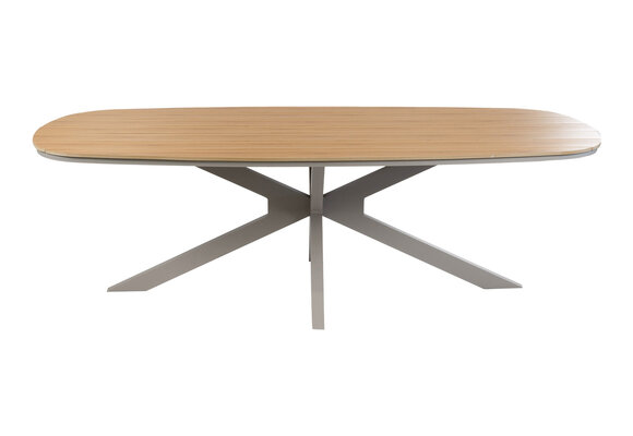 Tuintafel Cadiz 240x115cm | Tecon Teak & Camel