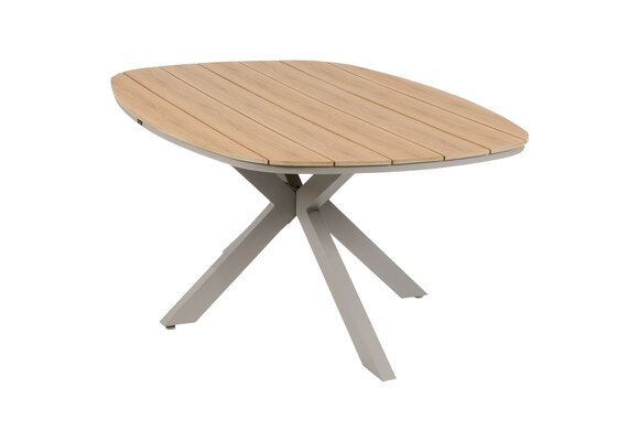 Tuintafel Cadiz 180x115cm | Tecon Teak & Camel