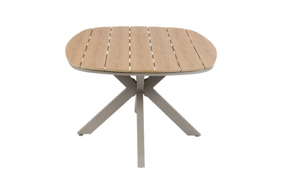 Tuintafel Cadiz 180x115cm | Tecon Teak & Camel