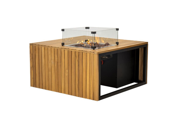 Vuurtafel Mida 95x95cm | Black | Enjoyfires