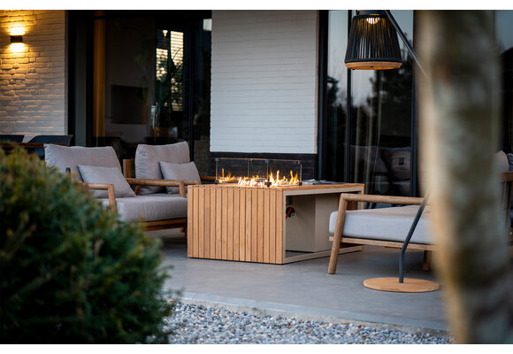 Vuurtafel Mida 120x75cm | Sand | Enjoyfires