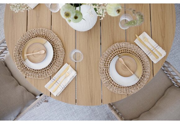 Ronde tuintafel Tower 120øcm | Camel & Tecon Teak