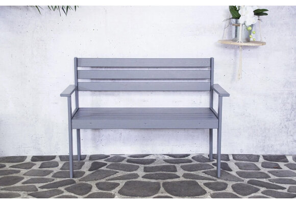Tuinbank Semmy | 120cm | Grey | SenS-Line