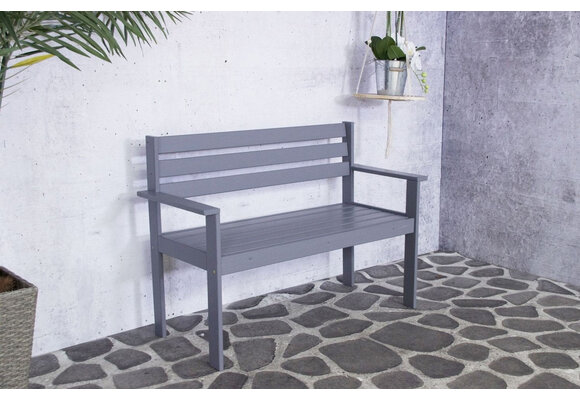 Tuinbank Semmy | 120cm | Grey | SenS-Line
