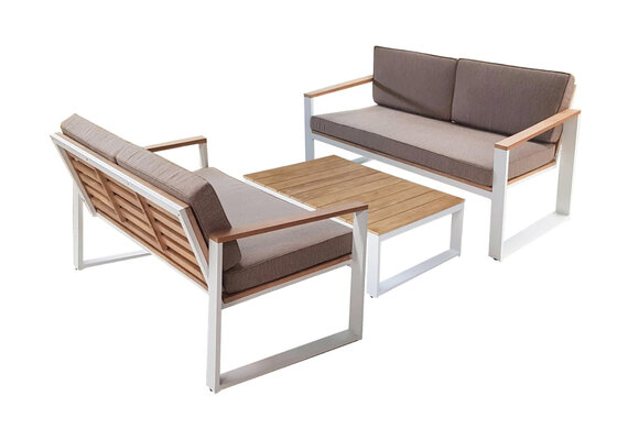Loungeset Melton | 3-delig | Acacia | Eurofar