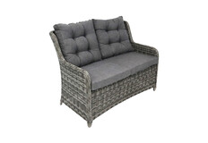 Loungebank Dublin | 2-persoons | Wicker