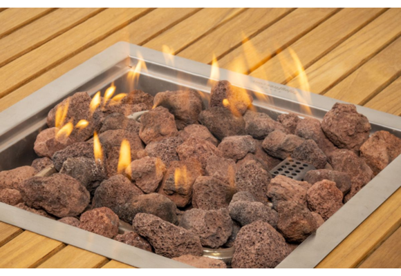 Vuurtafel Mida 95x95cm | Black | Enjoyfires