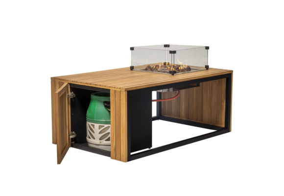 Vuurtafel Mida 120x75cm | Black | Enjoyfires