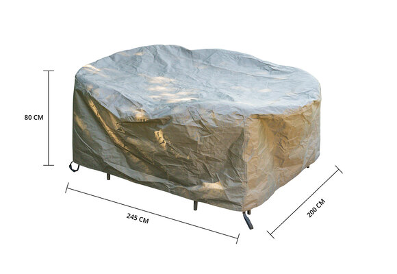 Outdoor Covers Tuinset beschermhoes | Ovaal |  245x200x80cm