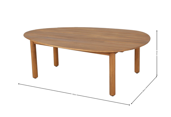 Loungetafel Gines 120cm | Acacia Teaklook