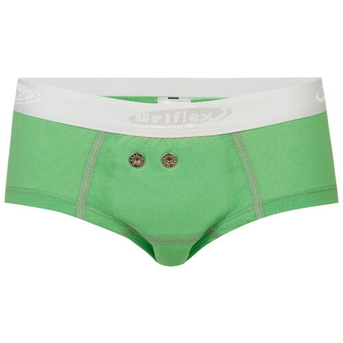 Uriflex Sensor Briefs for girls in green, pink and heart print