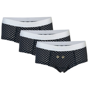 Underwunder Women Max briefs black/white (price per 2